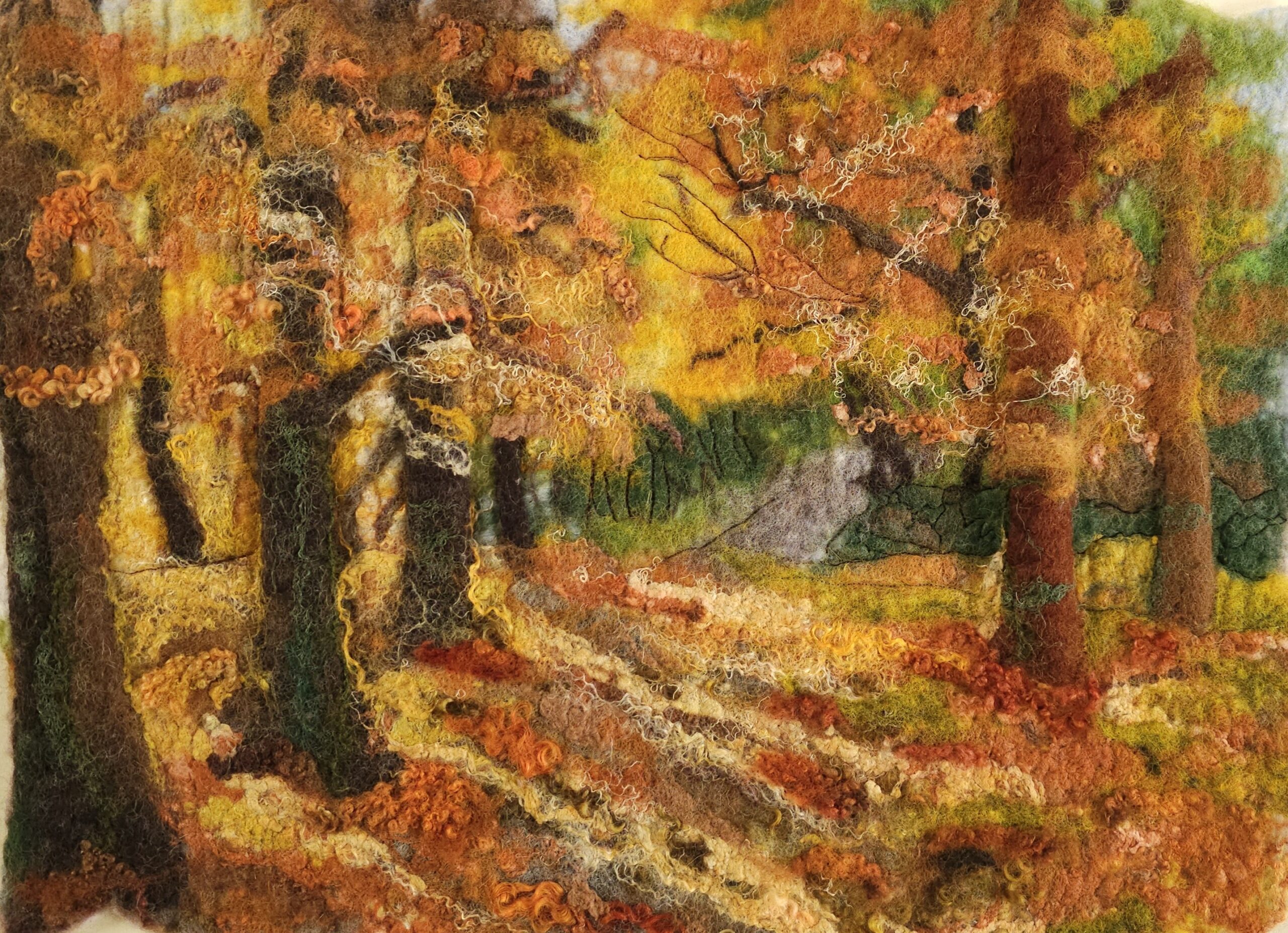 Workshop - Autumn woodland - Sat 14 November - Let's Sew It, Melton Mowbray, Leics