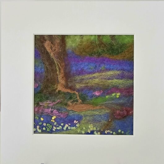 Mini Picture - woodland bluebells